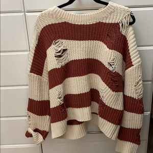 Vici dolls ripped sweater